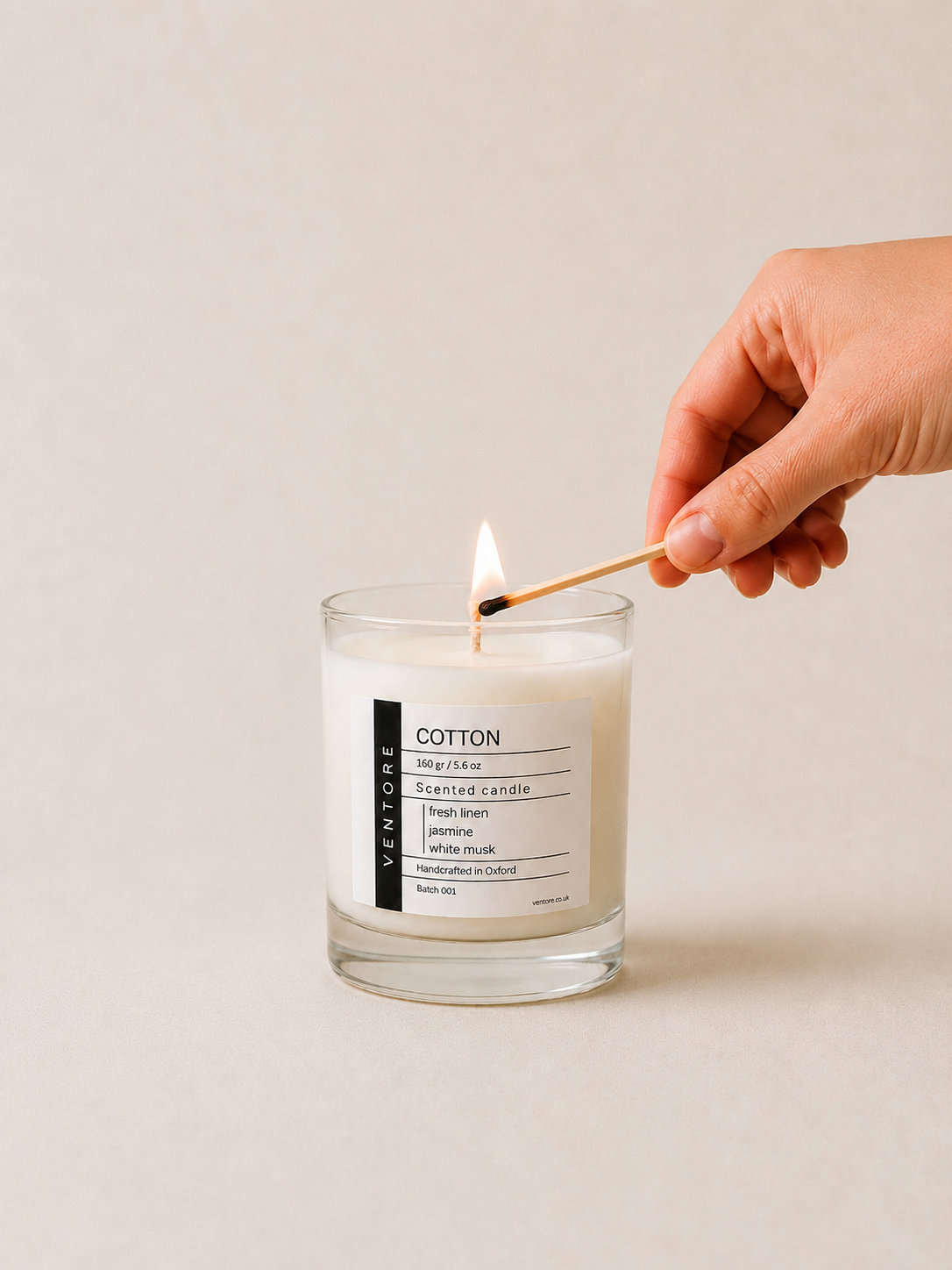 COTTON - Candle 160g