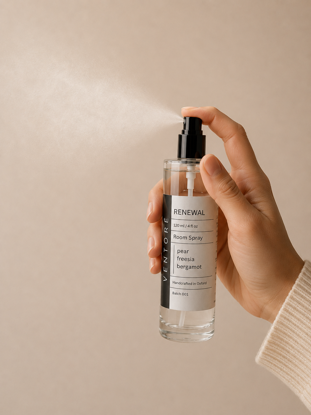 VENTORÉ Cotton room spray 120ml – additional product view