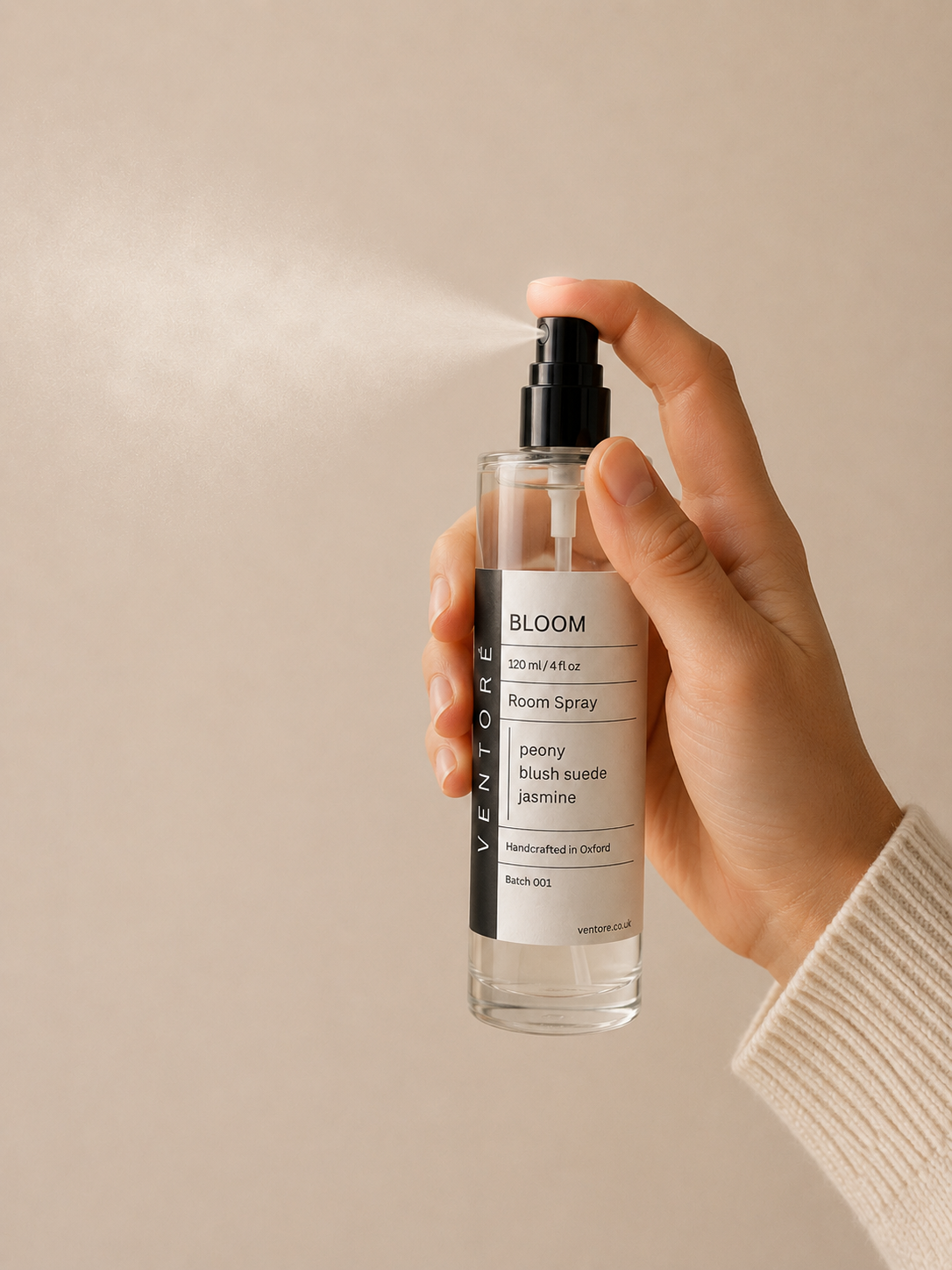 VENTORÉ Bloom room spray 120ml – additional product view