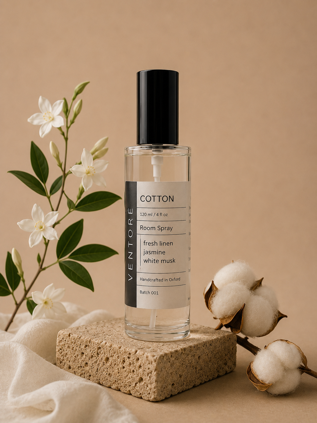 VENTORÉ Cotton room spray 120ml – additional product view