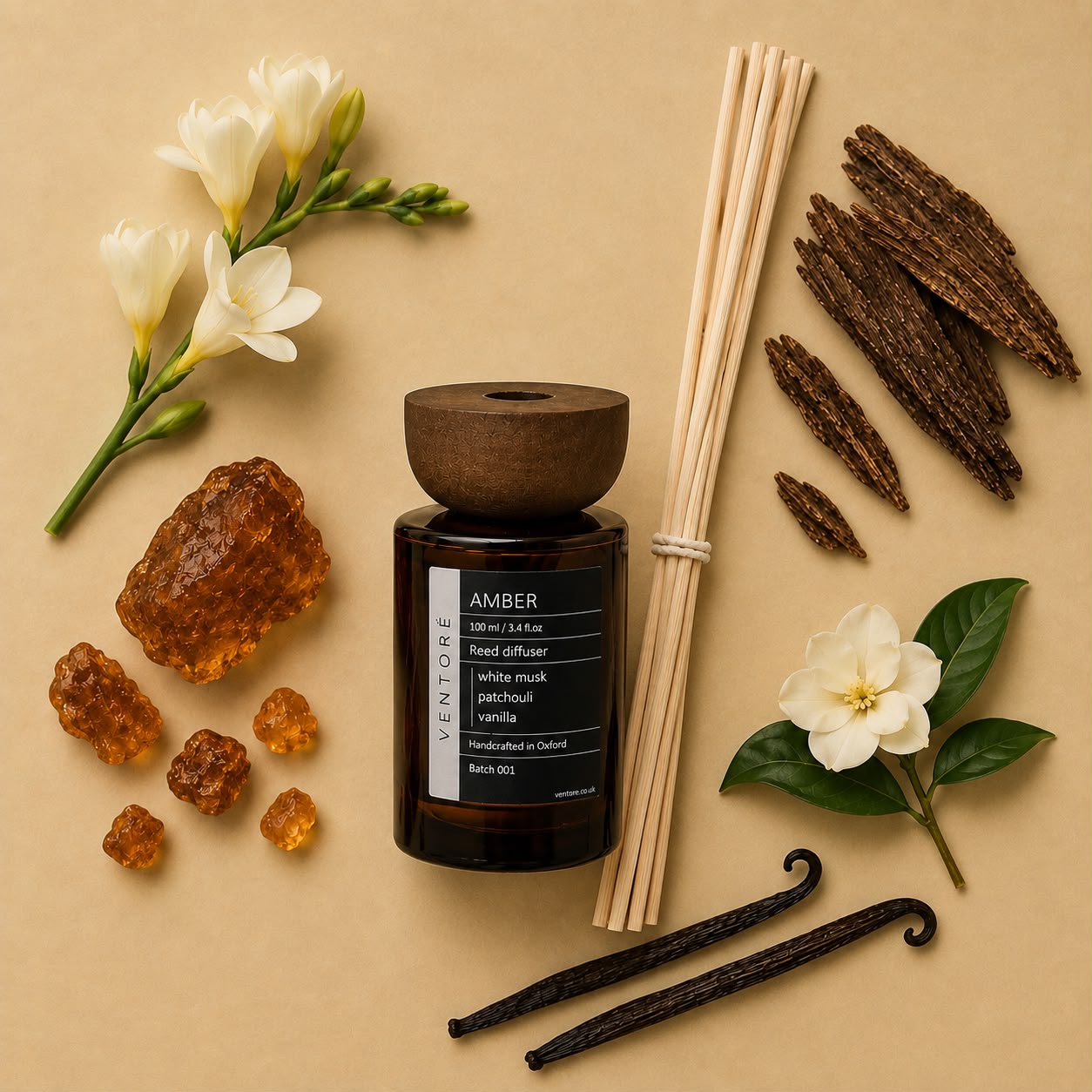 AMBER - Reed Diffuser 100ml